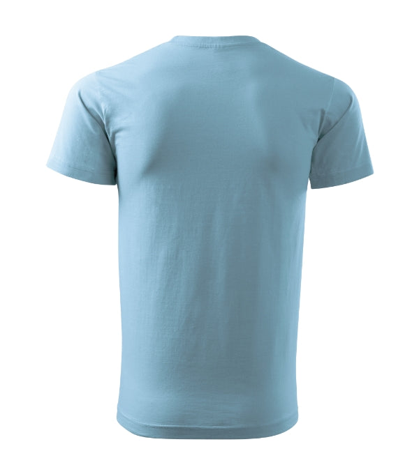Heavy New 137 Tričko unisex — nebeská modrá