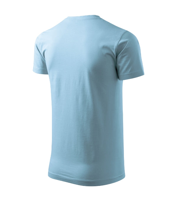 Heavy New 137 Tričko unisex — nebeská modrá