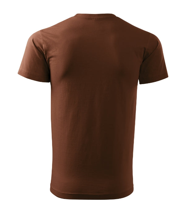 Heavy New 137 Tričko unisex — čokoládová