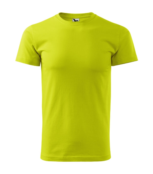 Heavy New 137 Tričko unisex — limetková