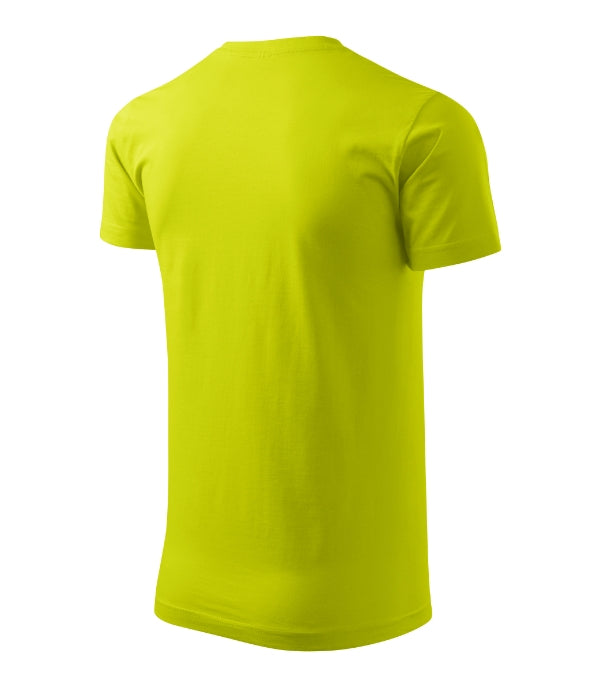 Heavy New 137 Tričko unisex — limetková