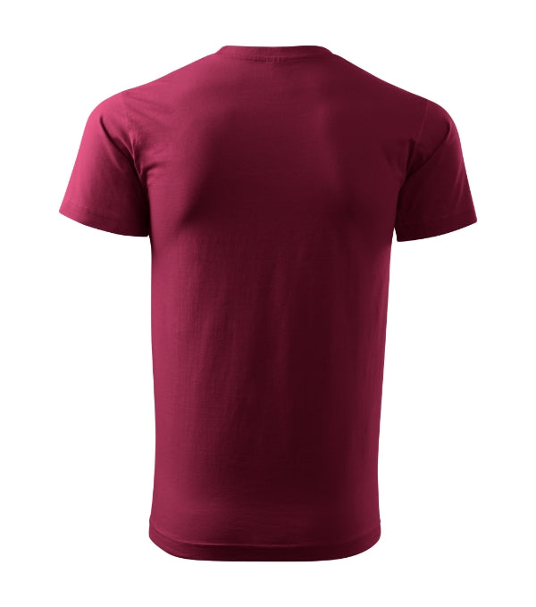 Heavy New 137 Tričko unisex — garnet