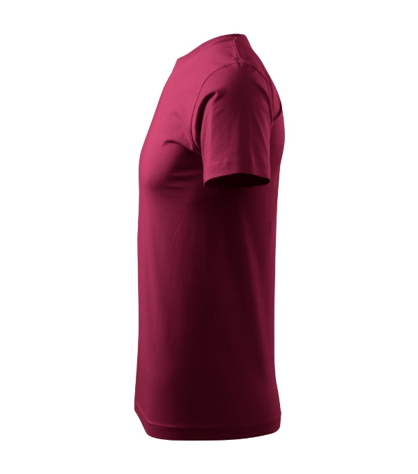 Heavy New 137 Tričko unisex — garnet