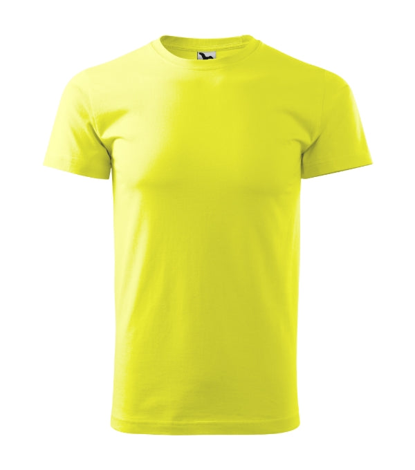 Heavy New 137 Tričko unisex — neon yellow