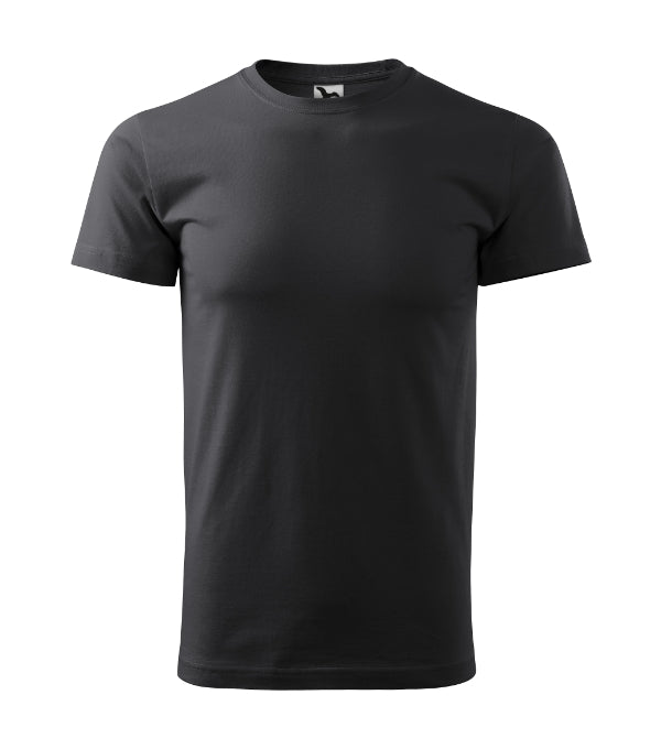 Heavy New 137 Tričko unisex — ebony gray