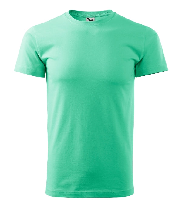 Heavy New 137 Tričko unisex — mätová