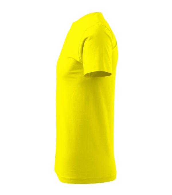 Heavy New 137 Tričko unisex — citrónová
