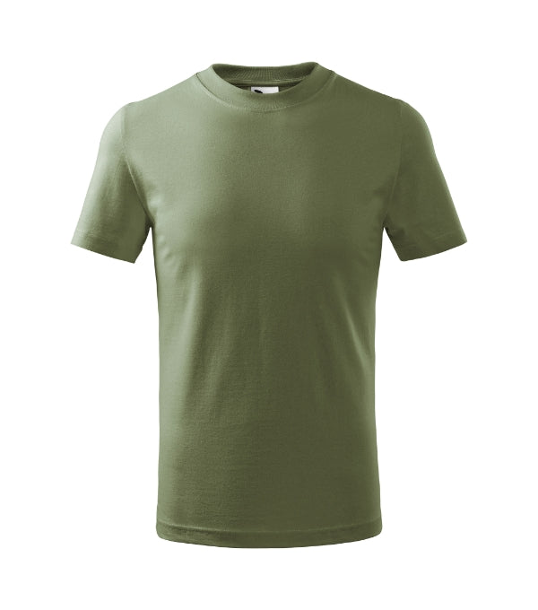 Basic 138 Tričko detské — khaki