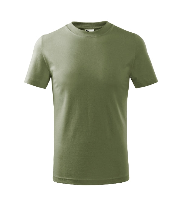 Basic 138 Tričko detské — svetlá khaki