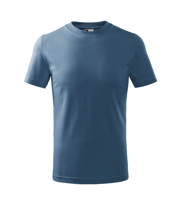 Basic 138 Tričko detské — denim