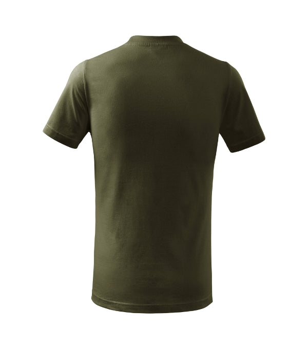 Basic 138 Tričko detské — military