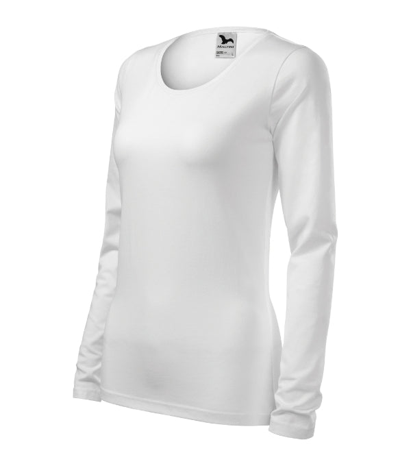 Slim 139 Tričko dámske — biela
