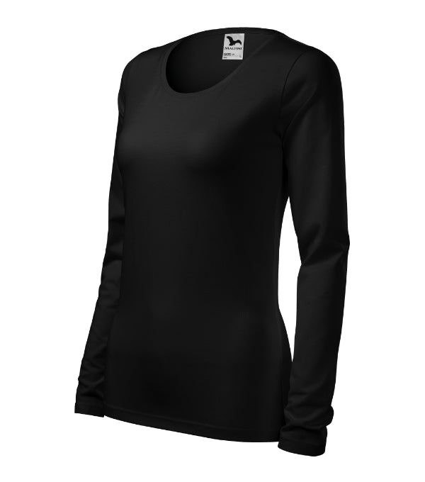 Slim 139 Tričko dámske — čierna