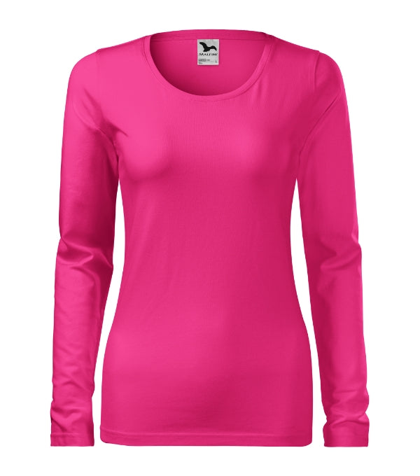 Slim 139 Tričko dámske — purpurová