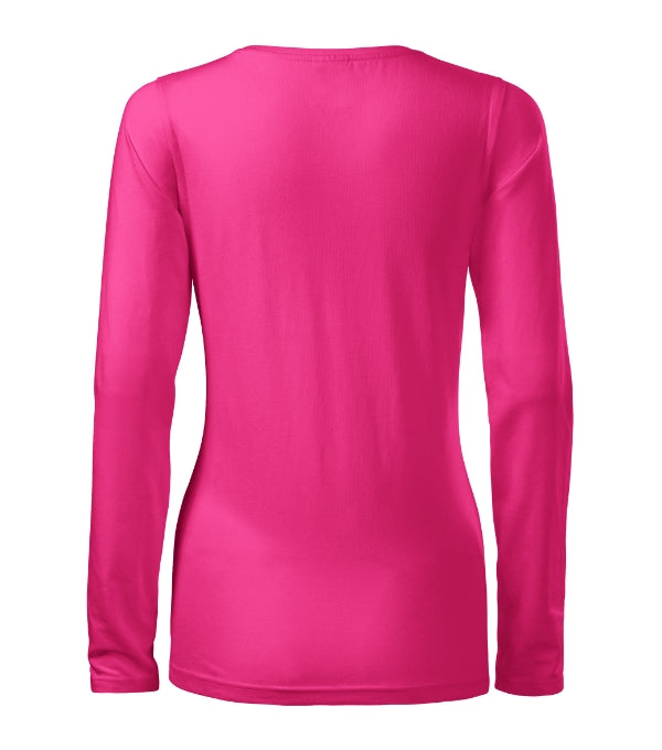 Slim 139 Tričko dámske — purpurová
