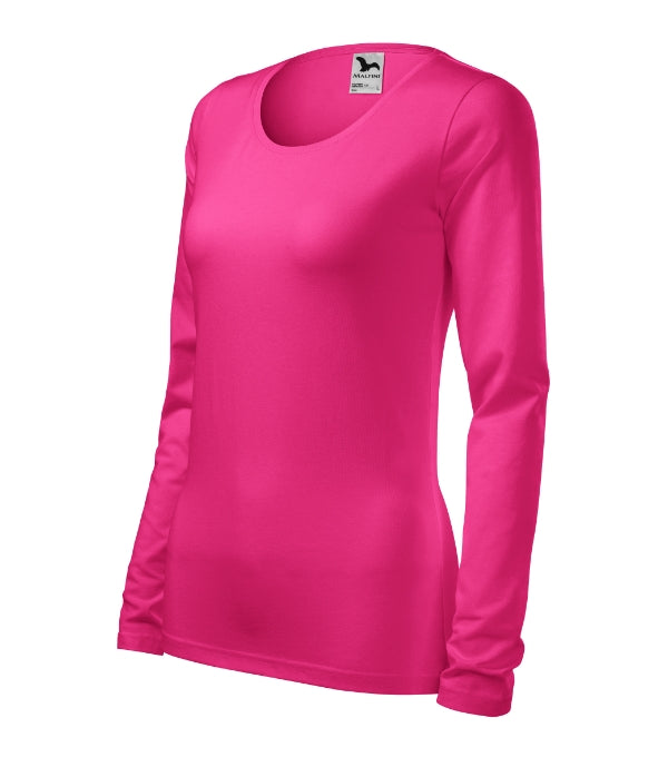 Slim 139 Tričko dámske — purpurová