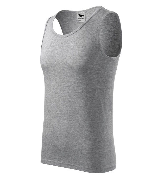 Core 142 Top pánsky — tmavosivý melír
