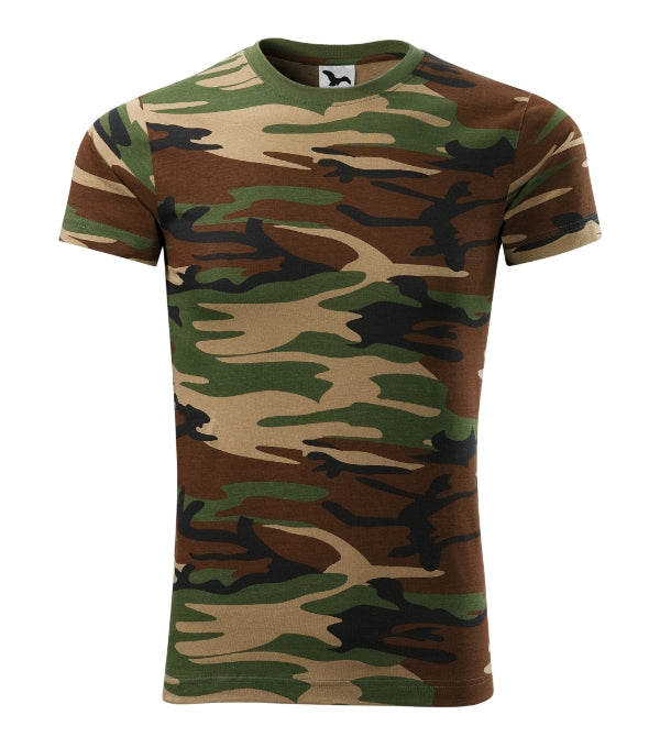 Camouflage 144 Tričko unisex — camouflage brown