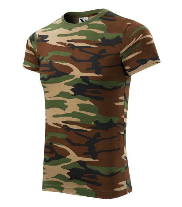 Camouflage 144 Tričko unisex — camouflage brown