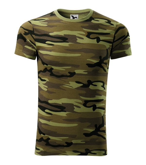 Camouflage 144 Tričko unisex — camouflage green