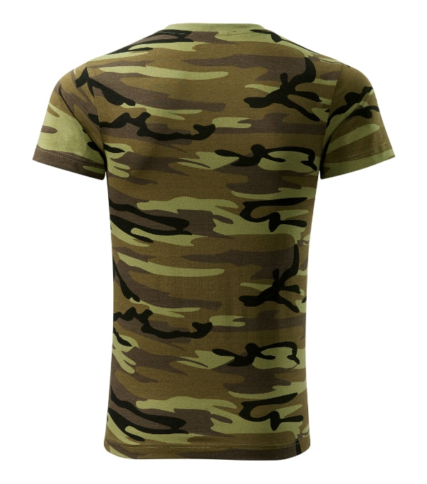 Camouflage 144 Tričko unisex — camouflage green