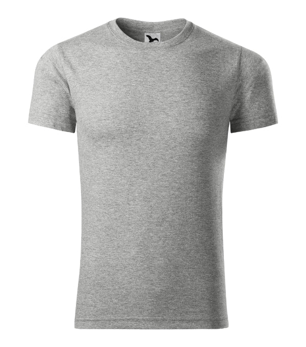 Element 145 Tričko unisex — tmavosivý melír