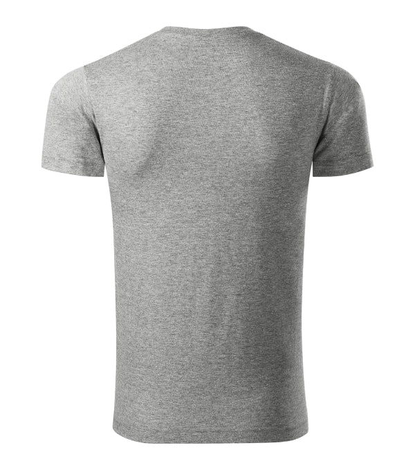 Element 145 Tričko unisex — tmavosivý melír