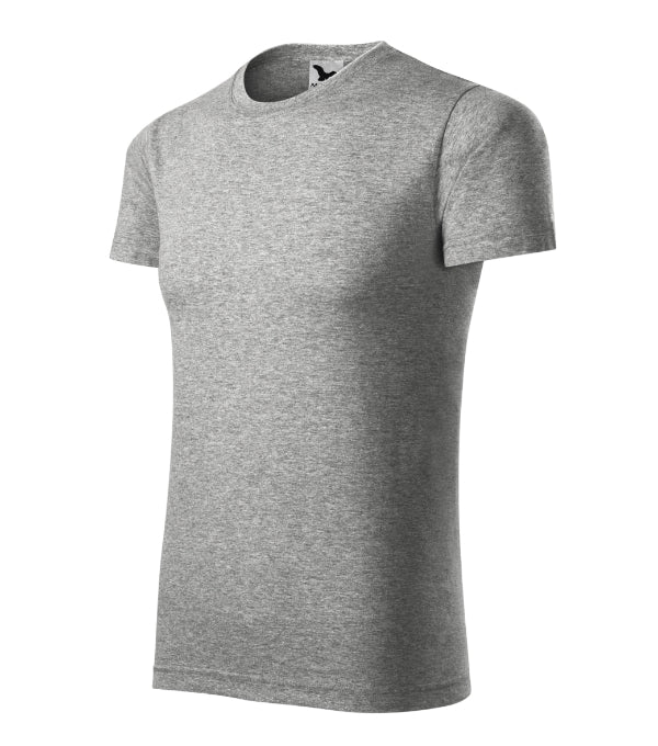 Element 145 Tričko unisex — tmavosivý melír