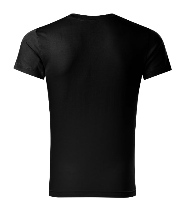 Slim Fit V-neck 146 Tričko pánske — čierna