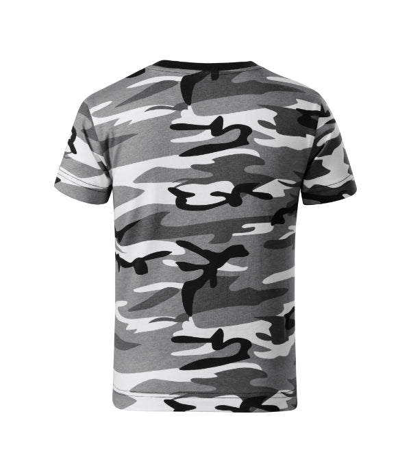 Camouflage 149 Tričko detské — camouflage gray