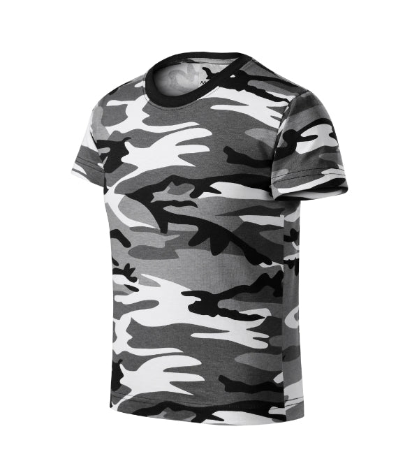 Camouflage 149 Tričko detské — camouflage gray