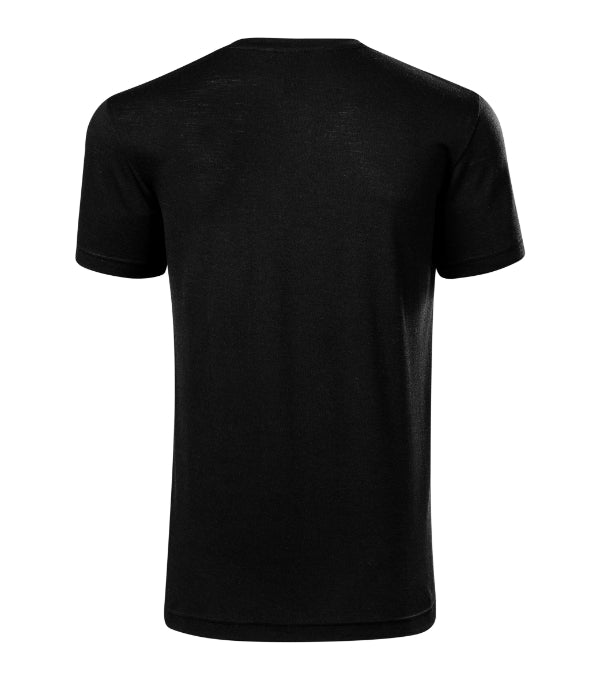 Merino Rise 157 Tričko pánske — čierna