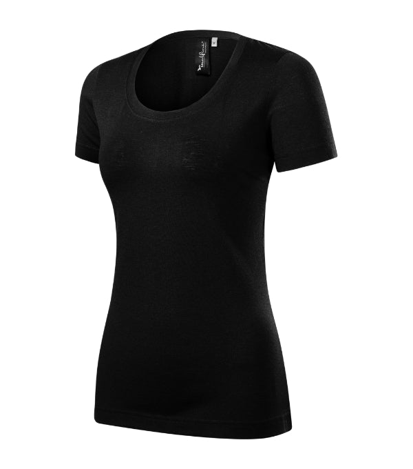 Merino Rise 158 Tričko dámske — čierna
