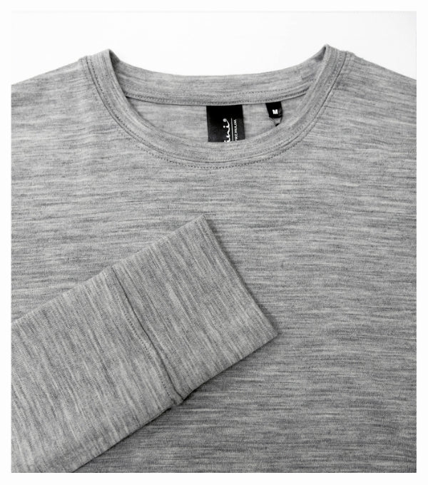 Merino Rise LS 159 Tričko pánske — čierna