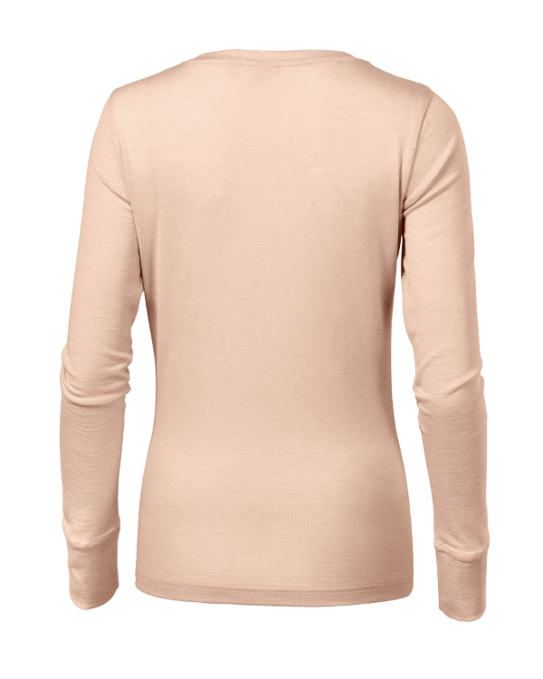 Merino Rise LS 160 Tričko dámske — cameo