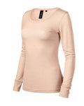 Merino Rise LS 160 Tričko dámske — cameo
