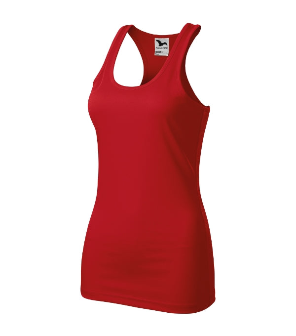 Racer 167 Top dámsky — červená