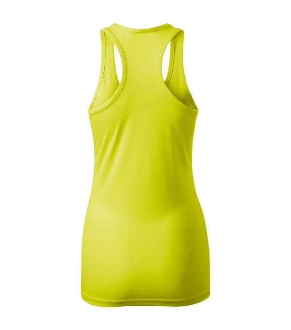 Racer 167 Top dámsky — neon yellow