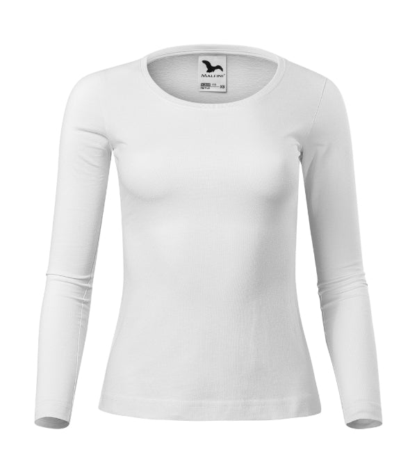 Fit-T LS 169 Tričko dámske — biela