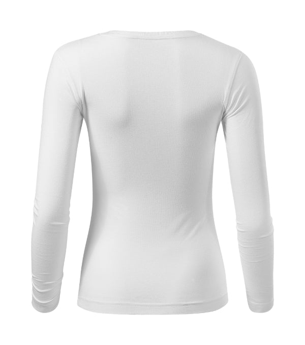 Fit-T LS 169 Tričko dámske — biela