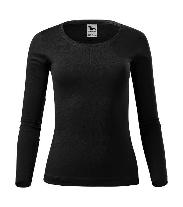 Fit-T LS 169 Tričko dámske — čierna
