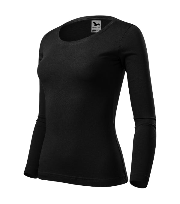 Fit-T LS 169 Tričko dámske — čierna