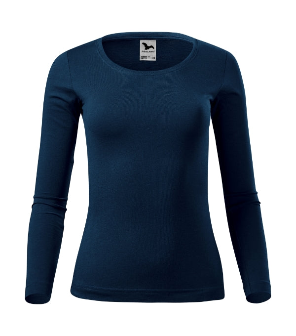 Fit-T LS 169 Tričko dámske — tmavomodrá