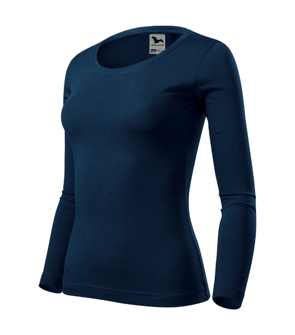 Fit-T LS 169 Tričko dámske — tmavomodrá