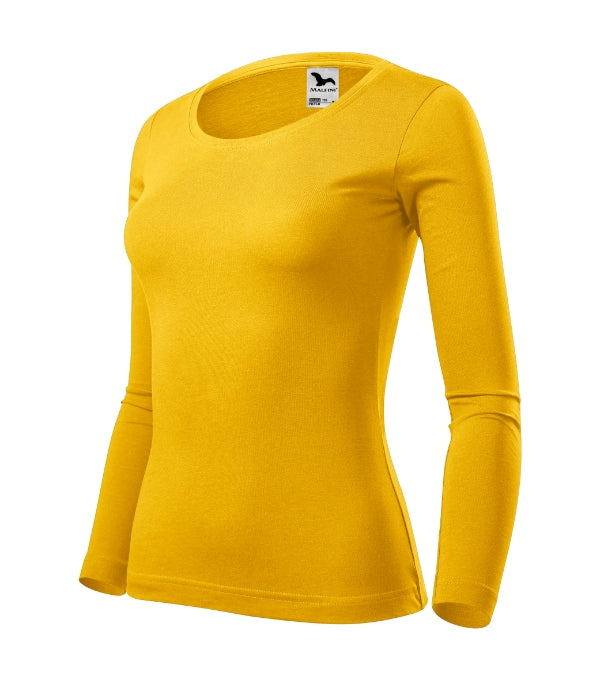 Fit-T LS 169 Tričko dámske — žltá