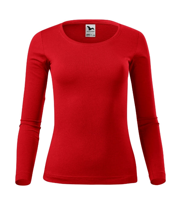 Fit-T LS 169 Tričko dámske — červená