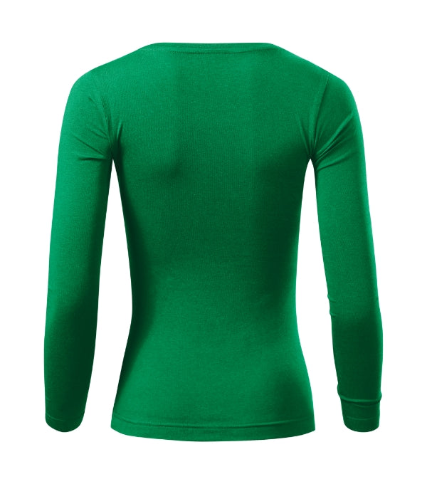 Fit-T LS 169 Tričko dámske — trávová zelená