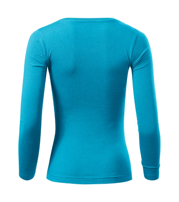 Fit-T LS 169 Tričko dámske — tyrkysová