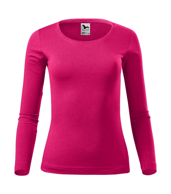 Fit-T LS 169 Tričko dámske — malinová