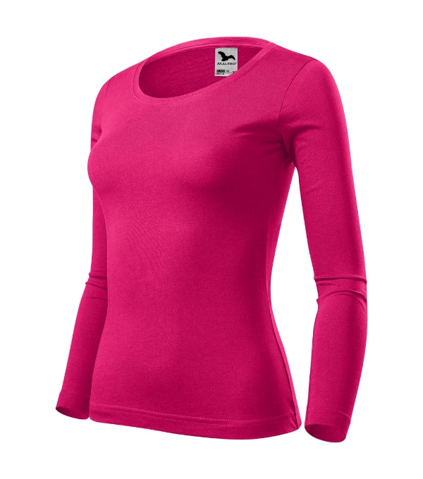 Fit-T LS 169 Tričko dámske — malinová
